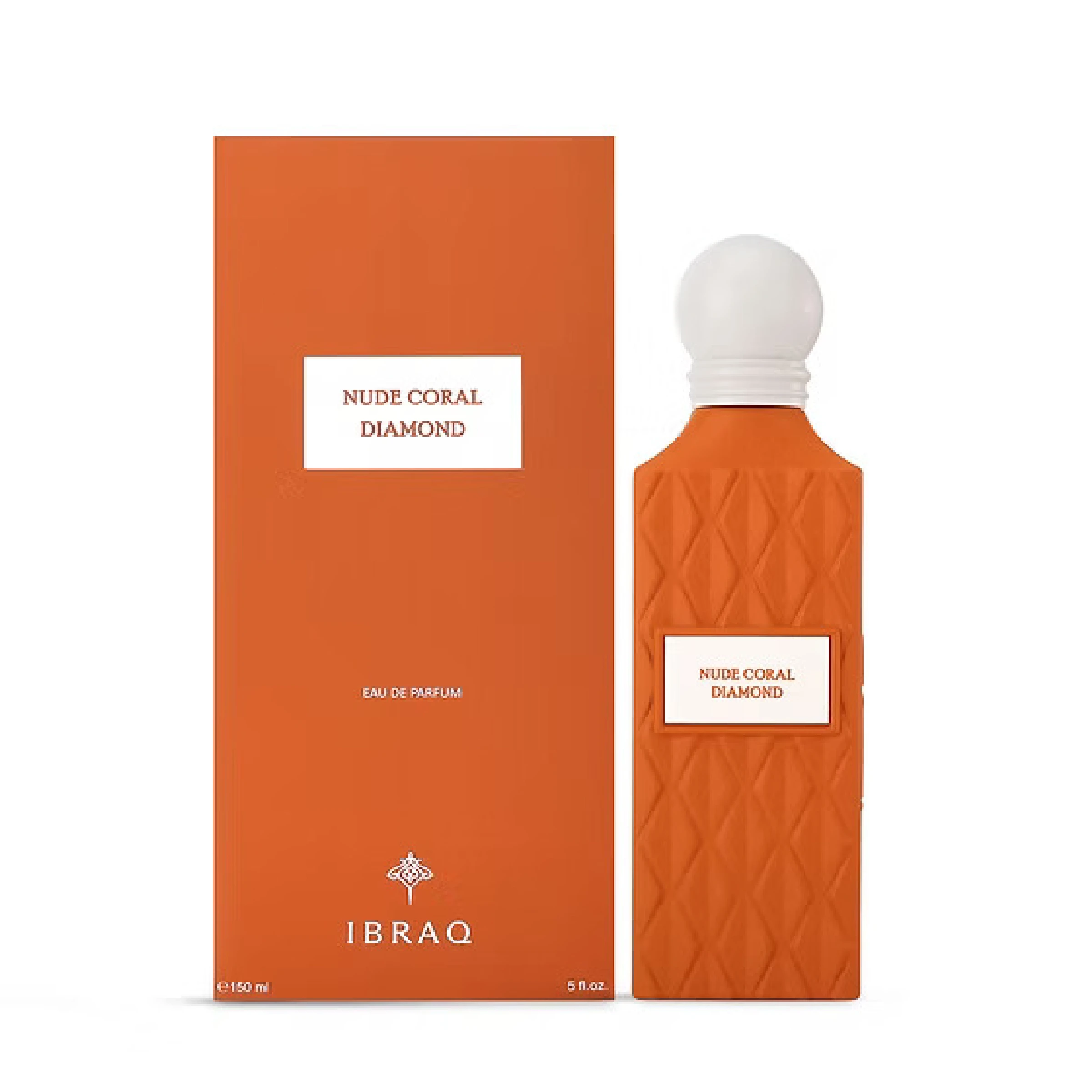 Perfume image 2-28 Ibraq Nude Coral Diamond Eau de Parfum – 150ml - Image 1