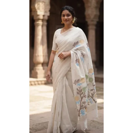 Elegant Pure Cotton Handloom Saree